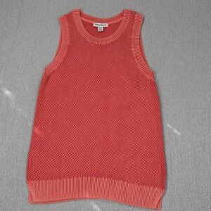 TOMMY BAHAMA - Peach Cotton Blend Sleeveless Sweater Tank Top size Medium
